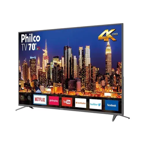 Smart Tv Philco 70&Quot; Ptv70q50snsg 4k Led - Netflix